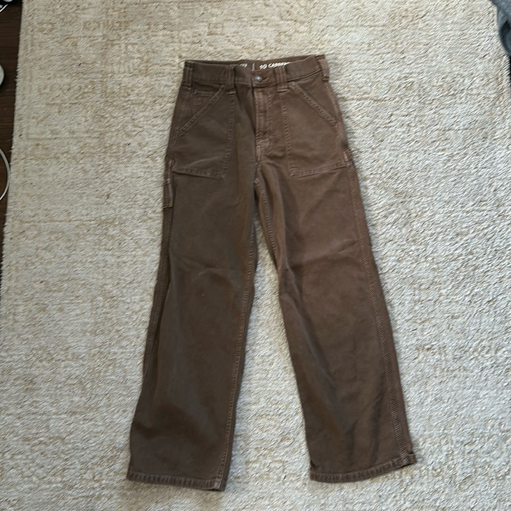 Gap Teen Brown Carpenter Pants